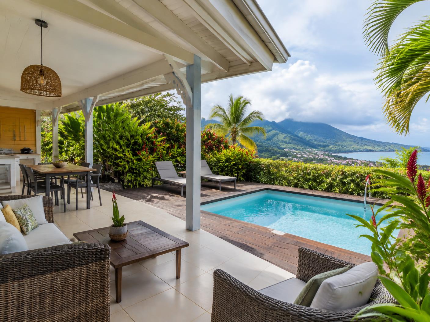 Villa avec piscine (photo d'illustration)